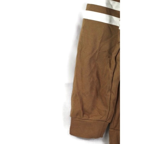 Original Design Brown Women's Sweatshirt Hooded Drawstring Full Zip XL 035 - Picture 3 of 6